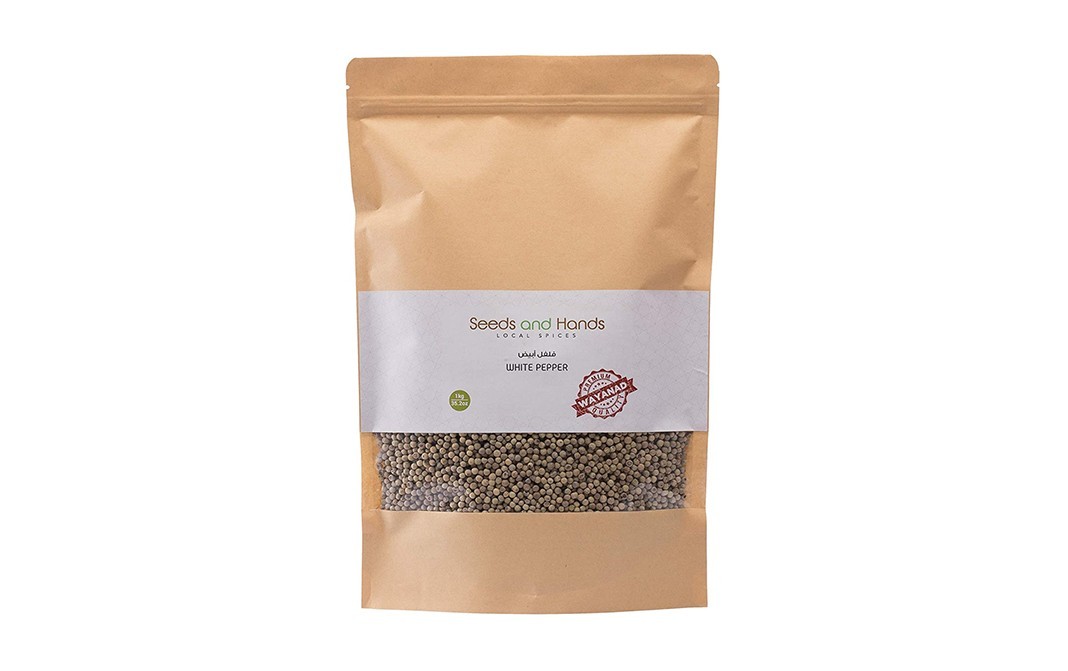 Seeds And Hands White Pepper    Pack  1 kilogram